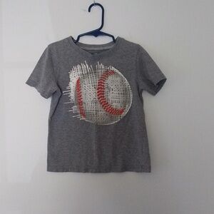 Lot of five boys size 5 short sleeve graphic T-shirts